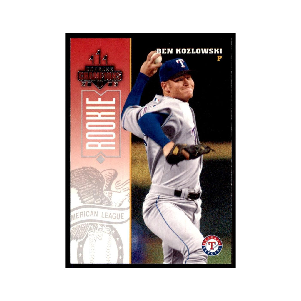 2003 Donruss Champions Ben Kozlowski Baseball Cards #255