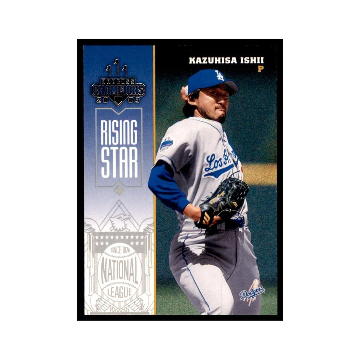 2003 Donruss Champions Kazuhisa Ishii Baseball Cards #141