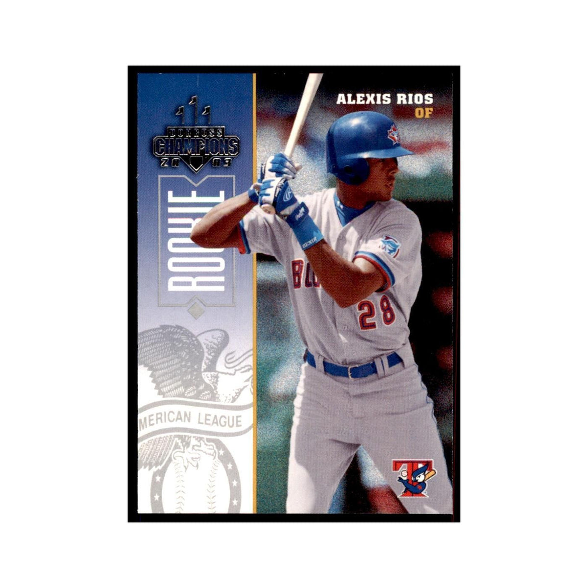 2003 Donruss Champions Alex Rios Baseball Cards #265