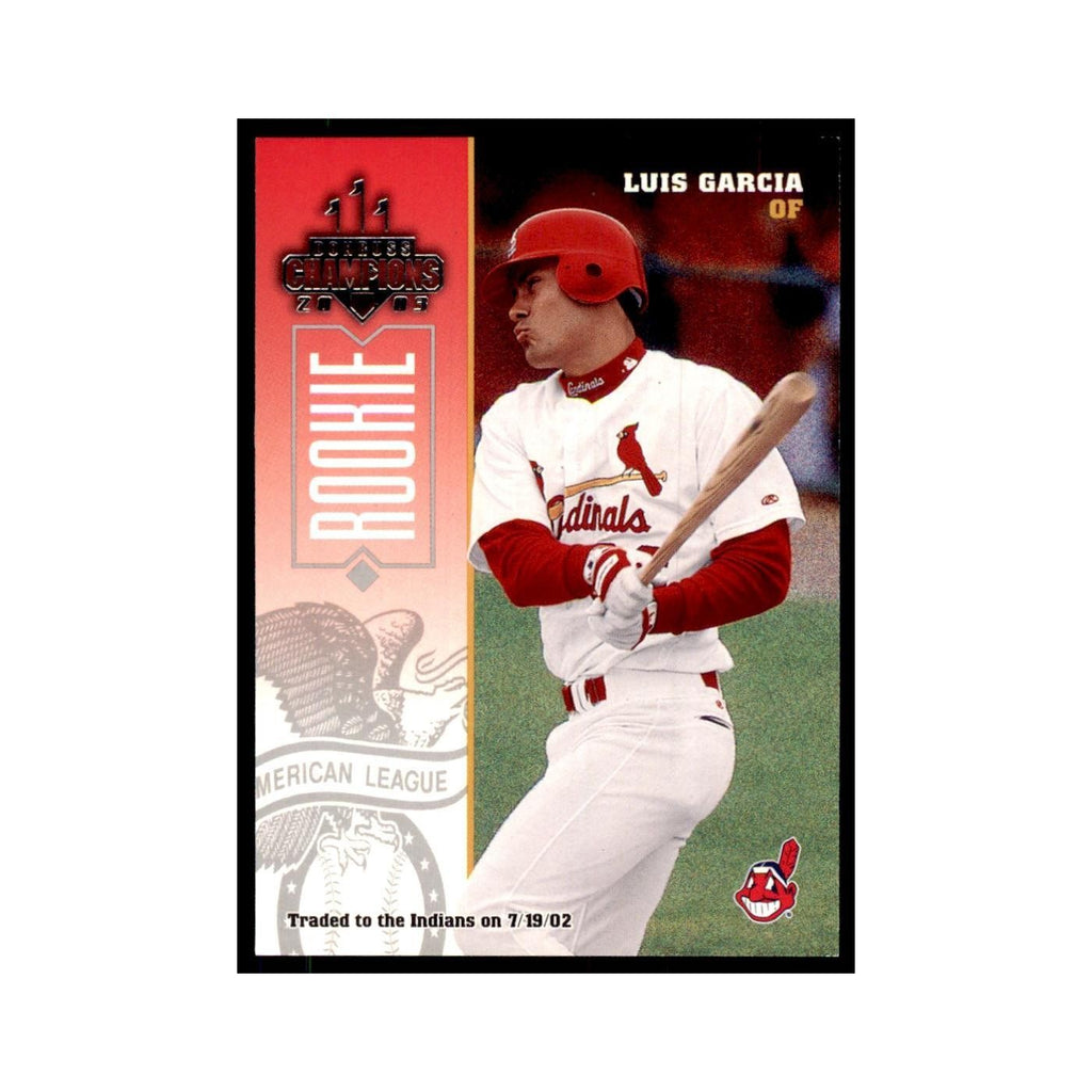 2003 Donruss Champions Luis Garcia Baseball Cards #83