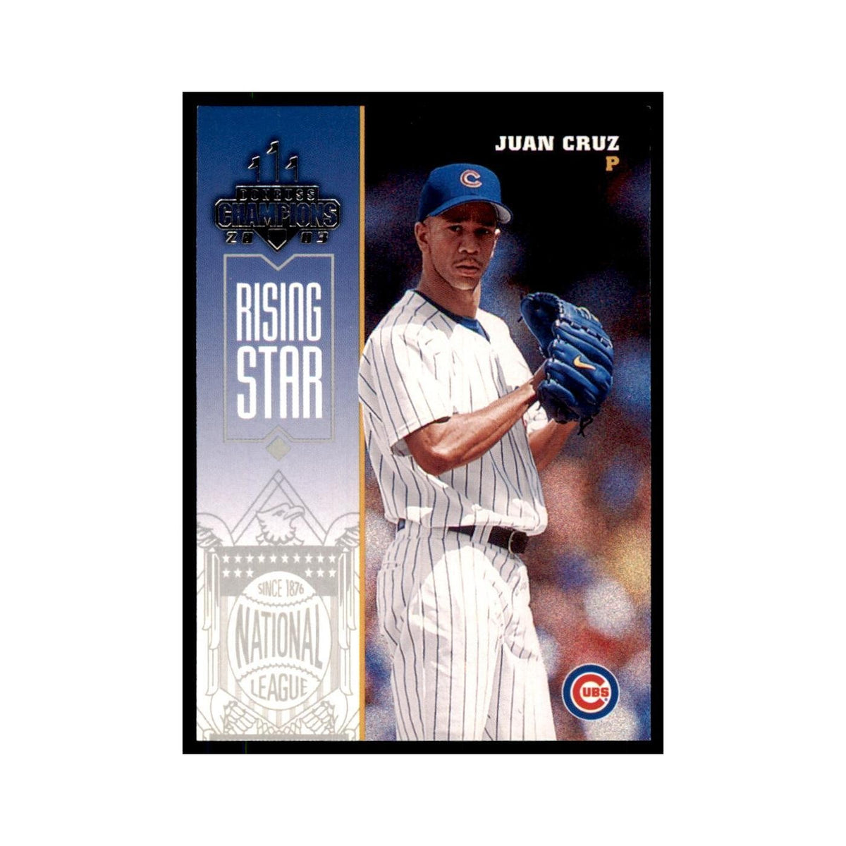 2003 Donruss Champions Juan Cruz Baseball Cards #49