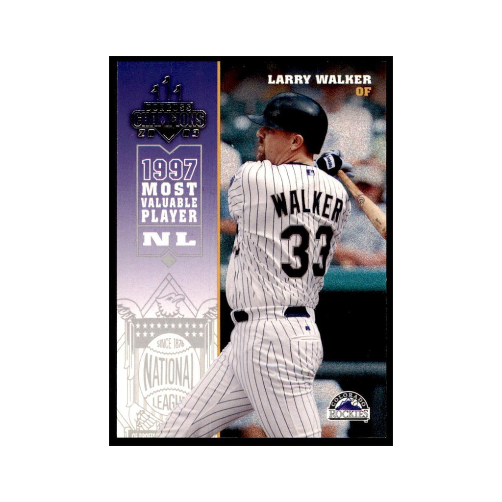 2003 Donruss Champions Larry Walker Baseball Cards #94