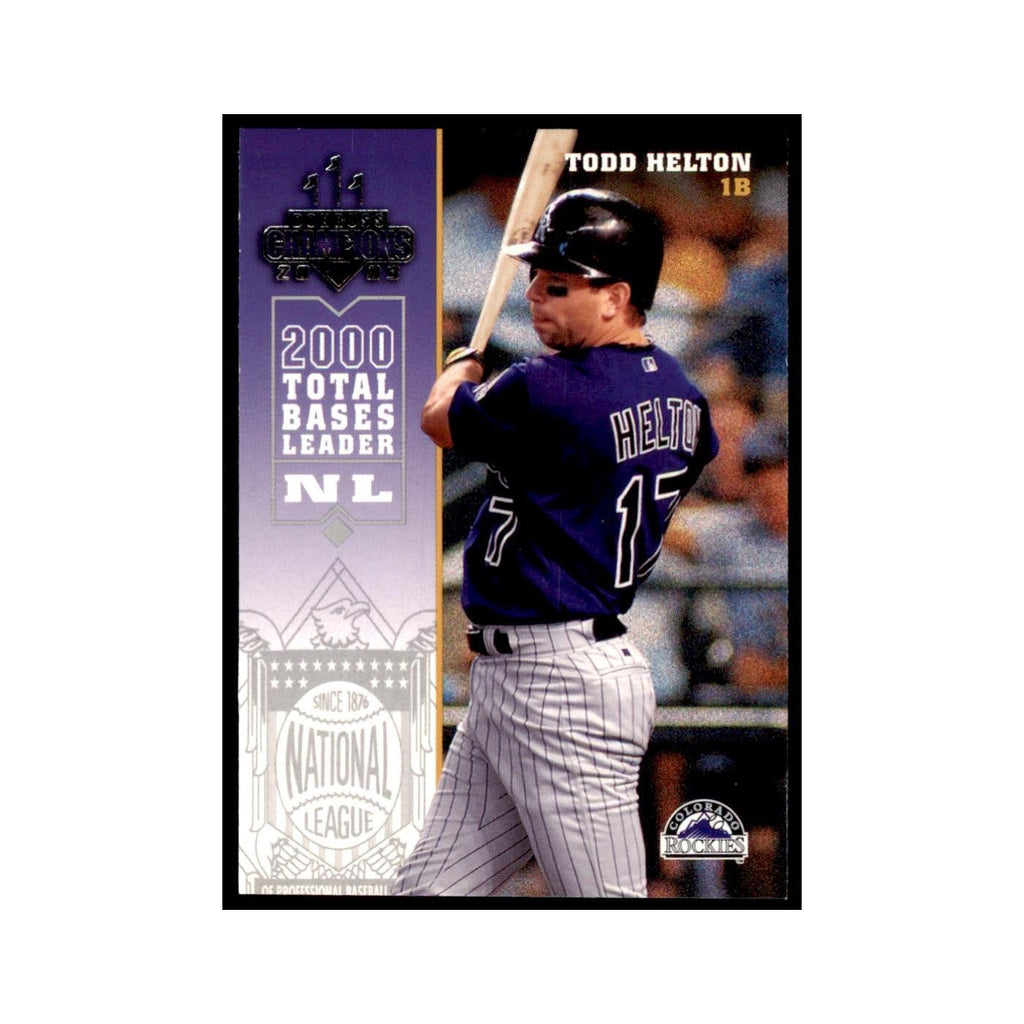 2003 Donruss Champions Todd Helton Baseball Cards #96
