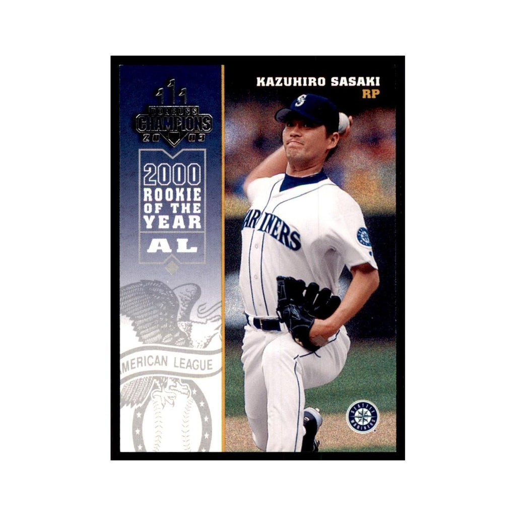 2003 Donruss Champions Kazuhiro Sasaki Baseball Cards #238