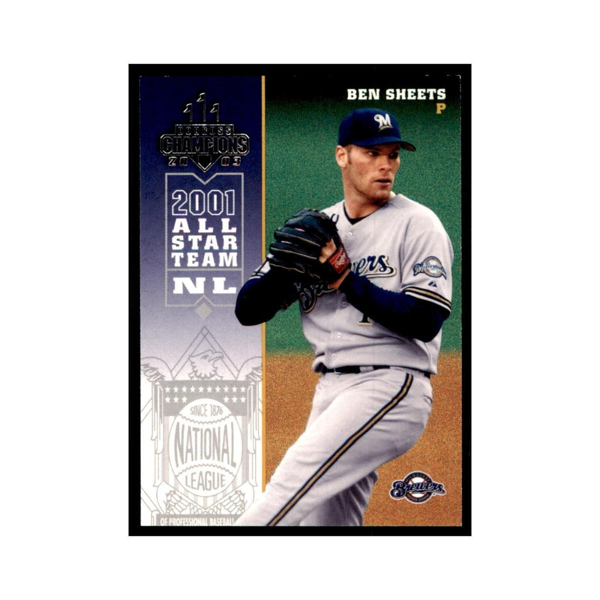 2003 Donruss Champions Ben Sheets Baseball Cards #146