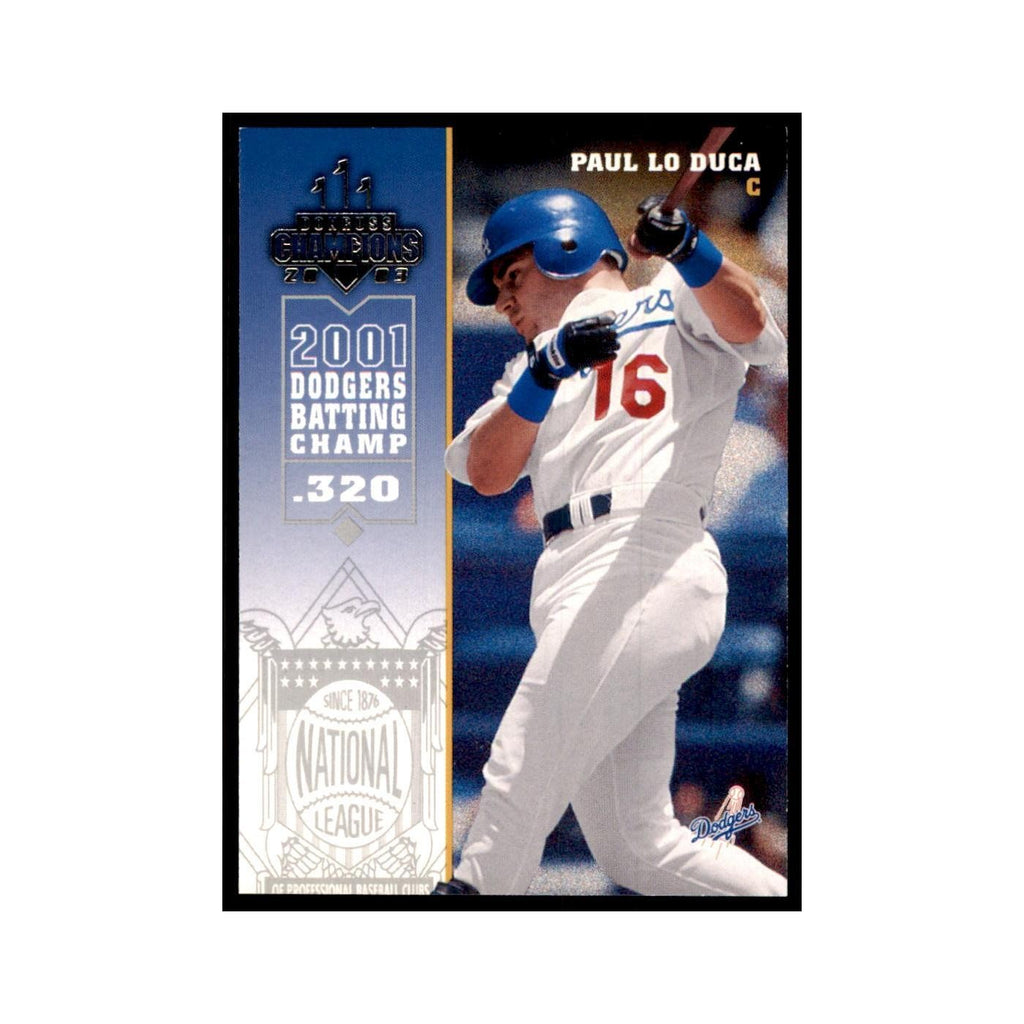 2003 Donruss Champions Paul Lo Duca Baseball Cards #144