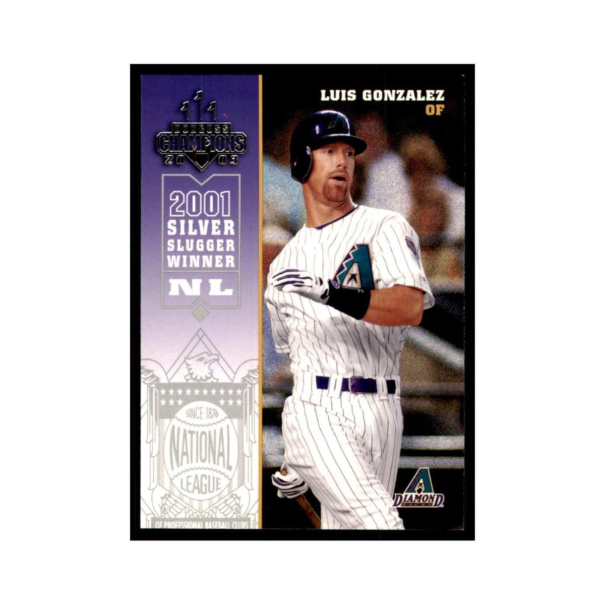2003 Donruss Champions Luis Gonzalez Baseball Cards #14