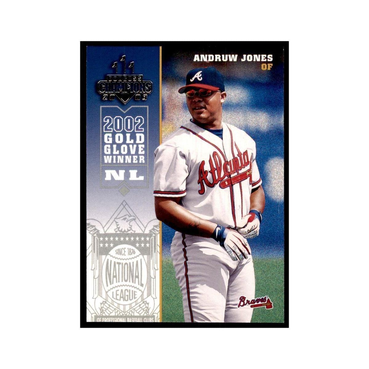 2003 Donruss Champions Andruw Jones Baseball Cards #18