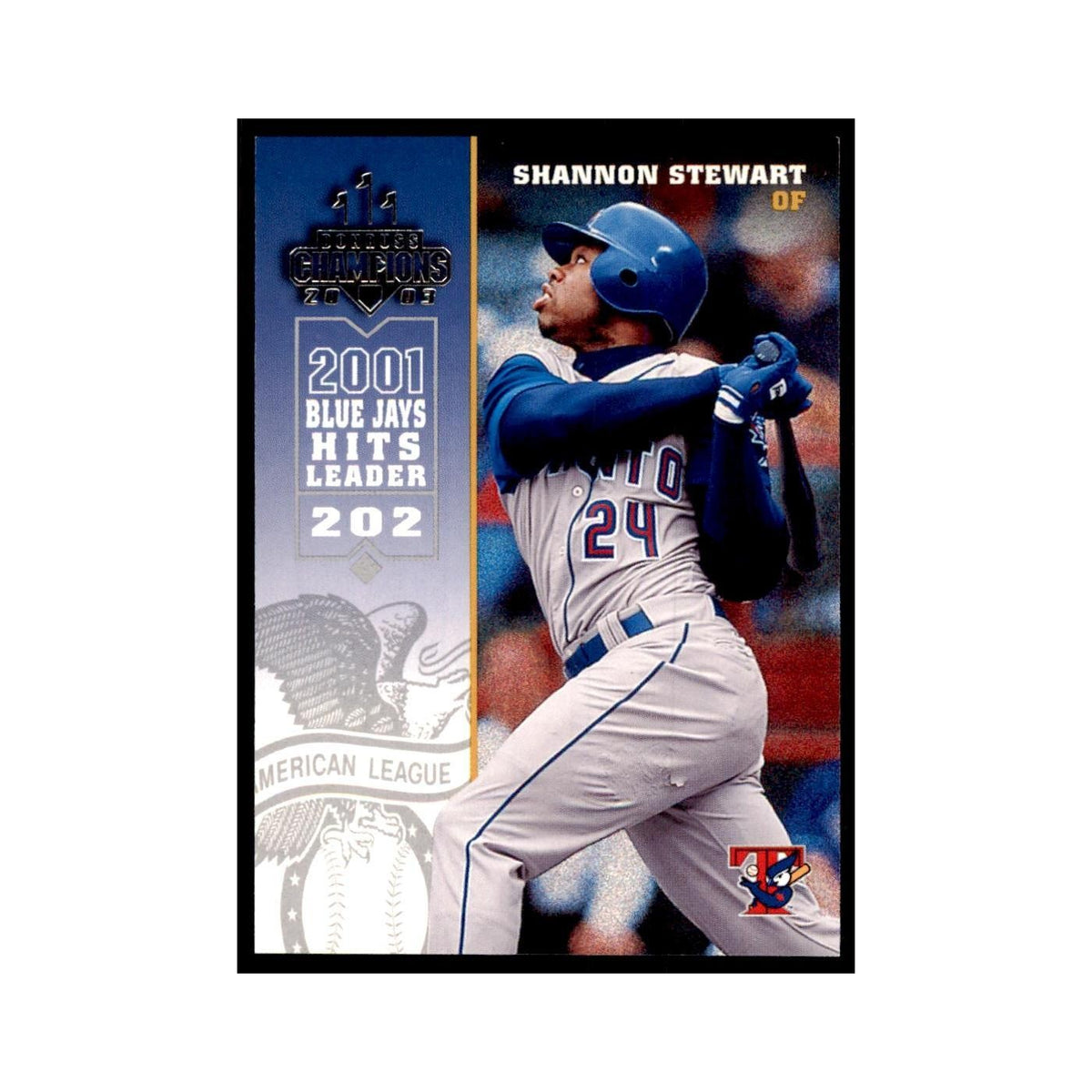 2003 Donruss Champions Shannon Stewart Baseball Cards #272