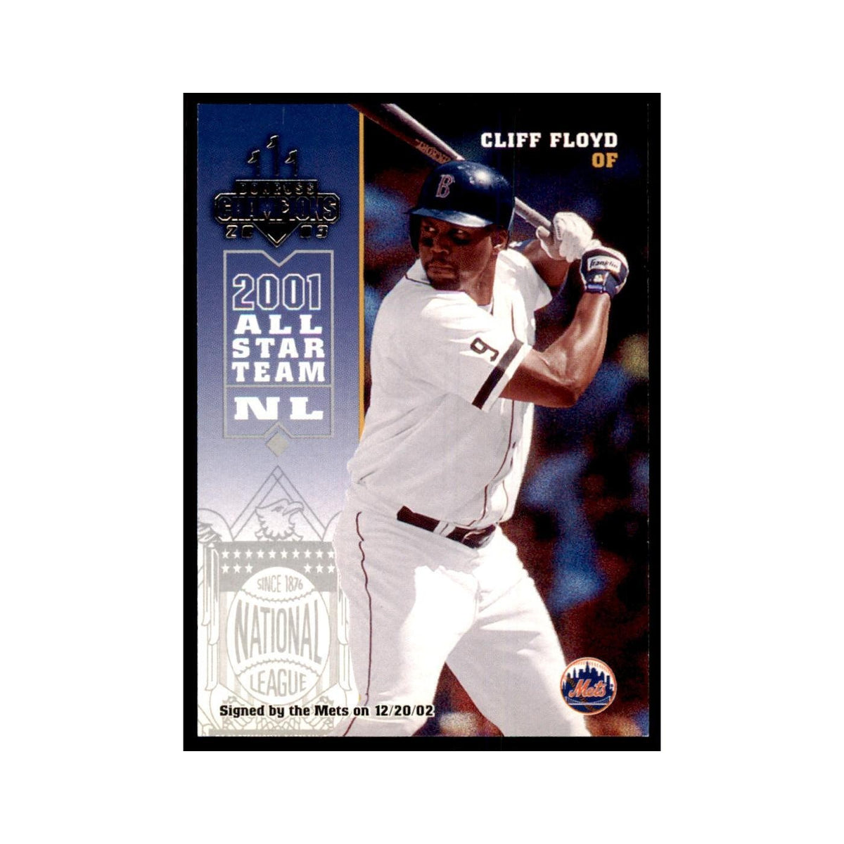 2003 Donruss Champions Cliff Floyd Baseball Cards #35