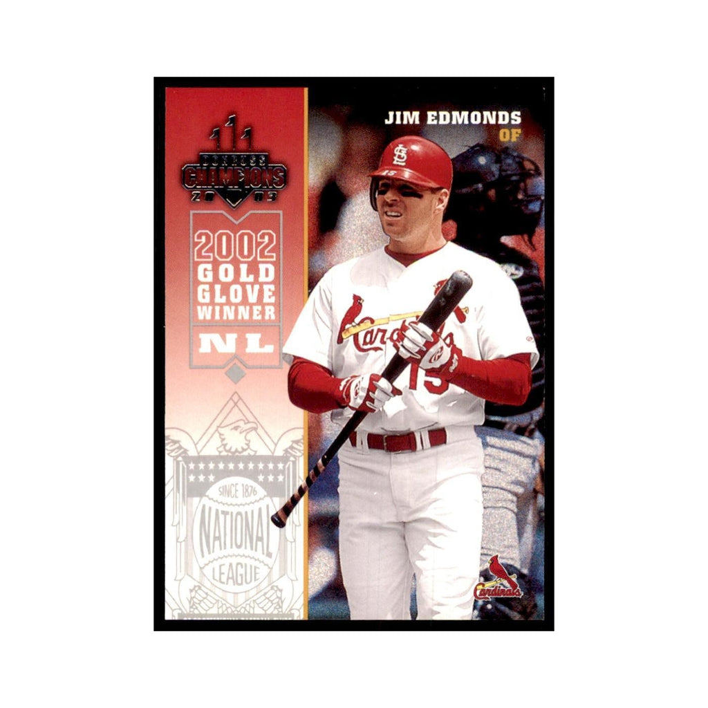 2003 Donruss Champions Jim Edmonds Baseball Cards #243