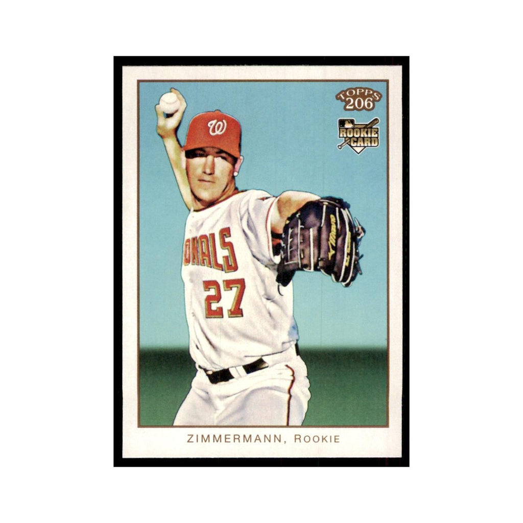 2009 Topps 206 Jordan Zimmermann Baseball Cards #211