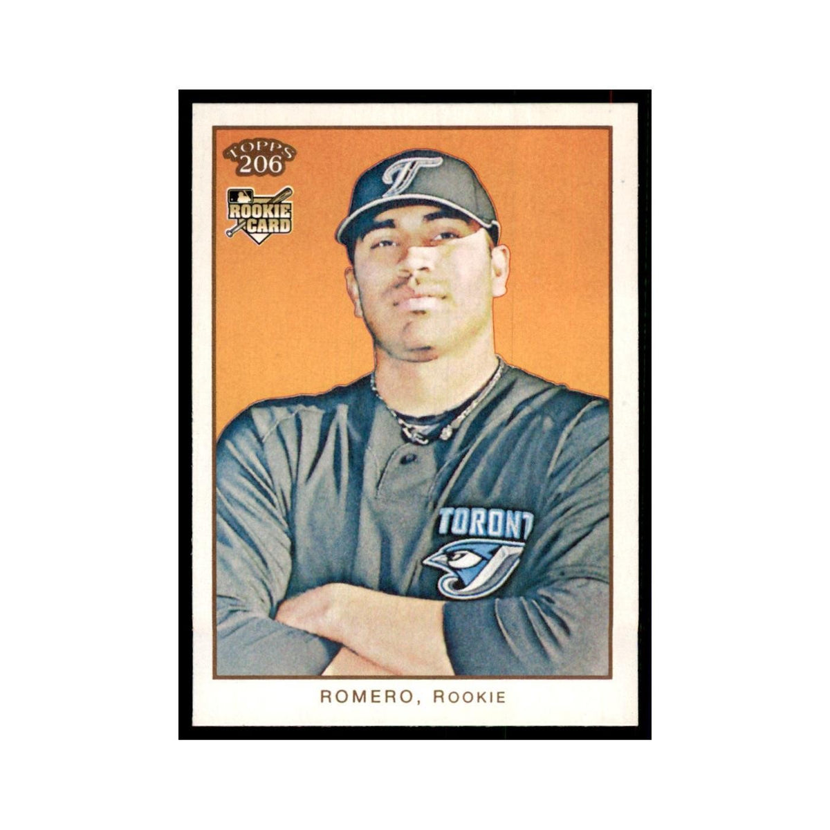 2009 Topps 206 Ricky Romero Baseball Cards #245