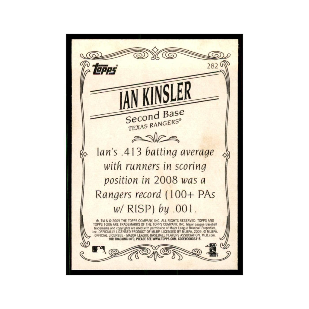 2009 Topps 206 Ian Kinsler Baseball Cards #282