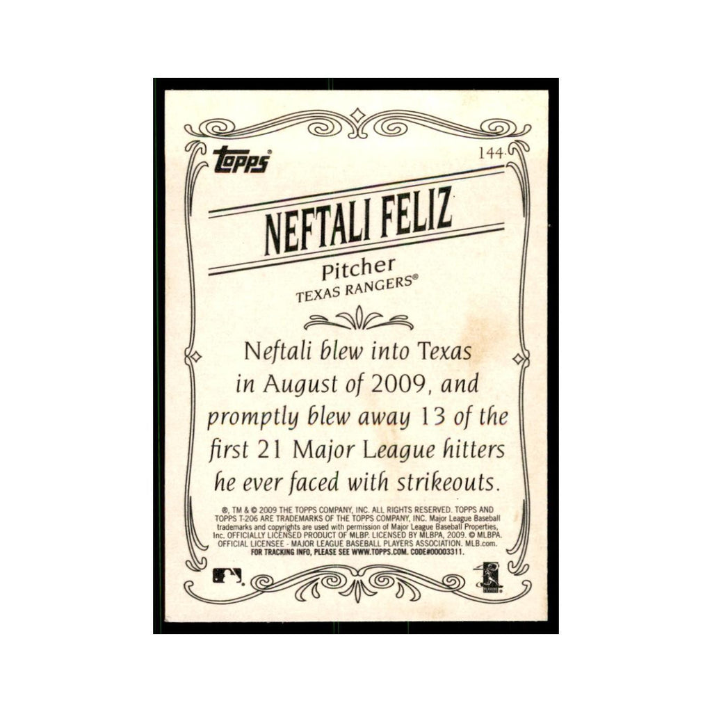 2009 Topps 206 Neftali Feliz Baseball Cards #144