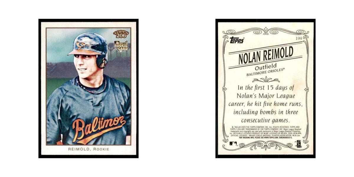 2009 Topps 206 Nolan Reimold Baseball Cards #199