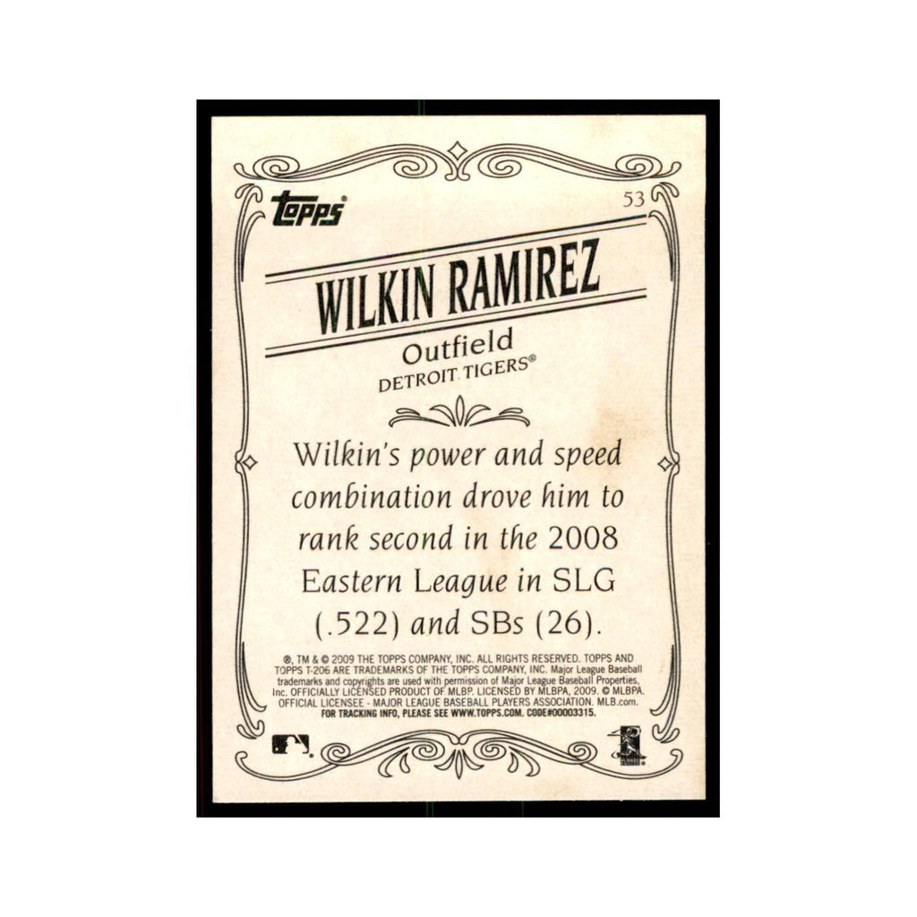 2009 Topps 206 Wilkin Ramirez Baseball Cards #53