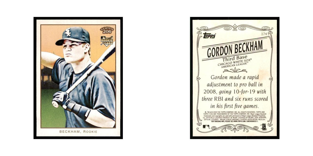 2009 Topps 206 Gordon Beckham Baseball Cards #174