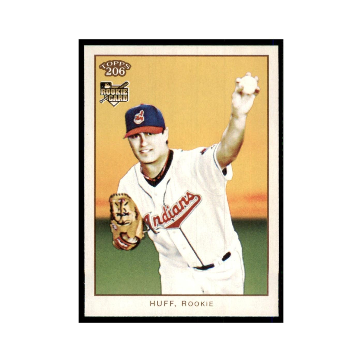2009 Topps 206 David Huff Baseball Cards #59