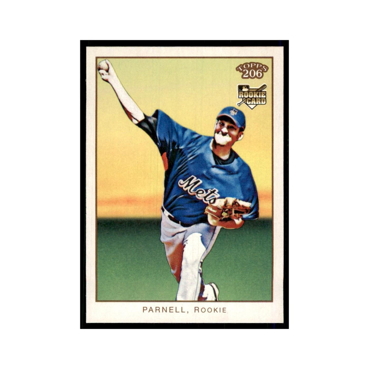 2009 Topps 206 Bobby Parnell Baseball Cards #13