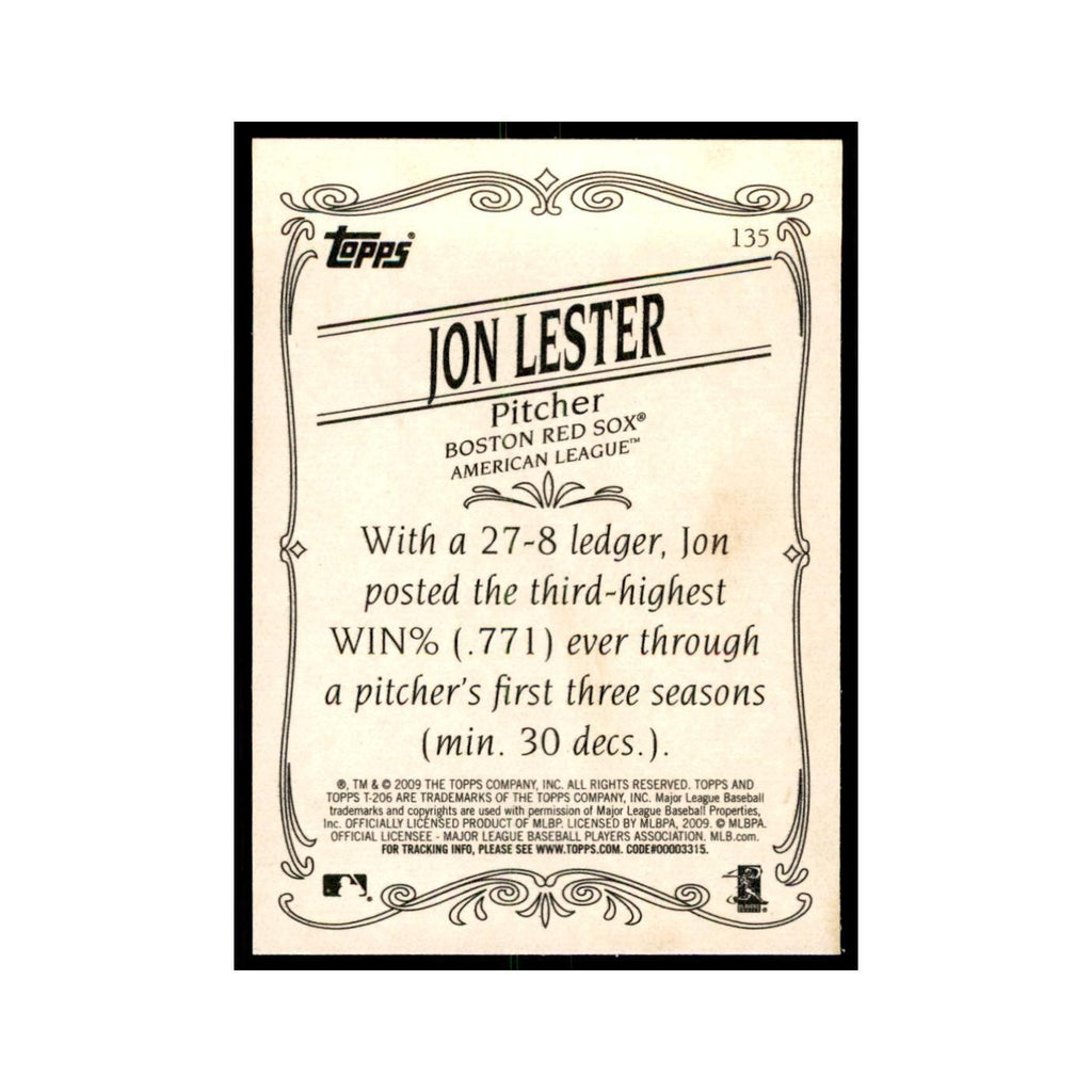 2009 Topps 206 Jon Lester Baseball Cards #135