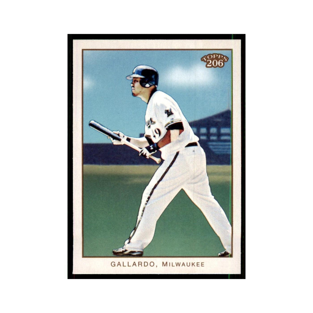 2009 Topps 206 Yovani Gallardo Baseball Cards #235
