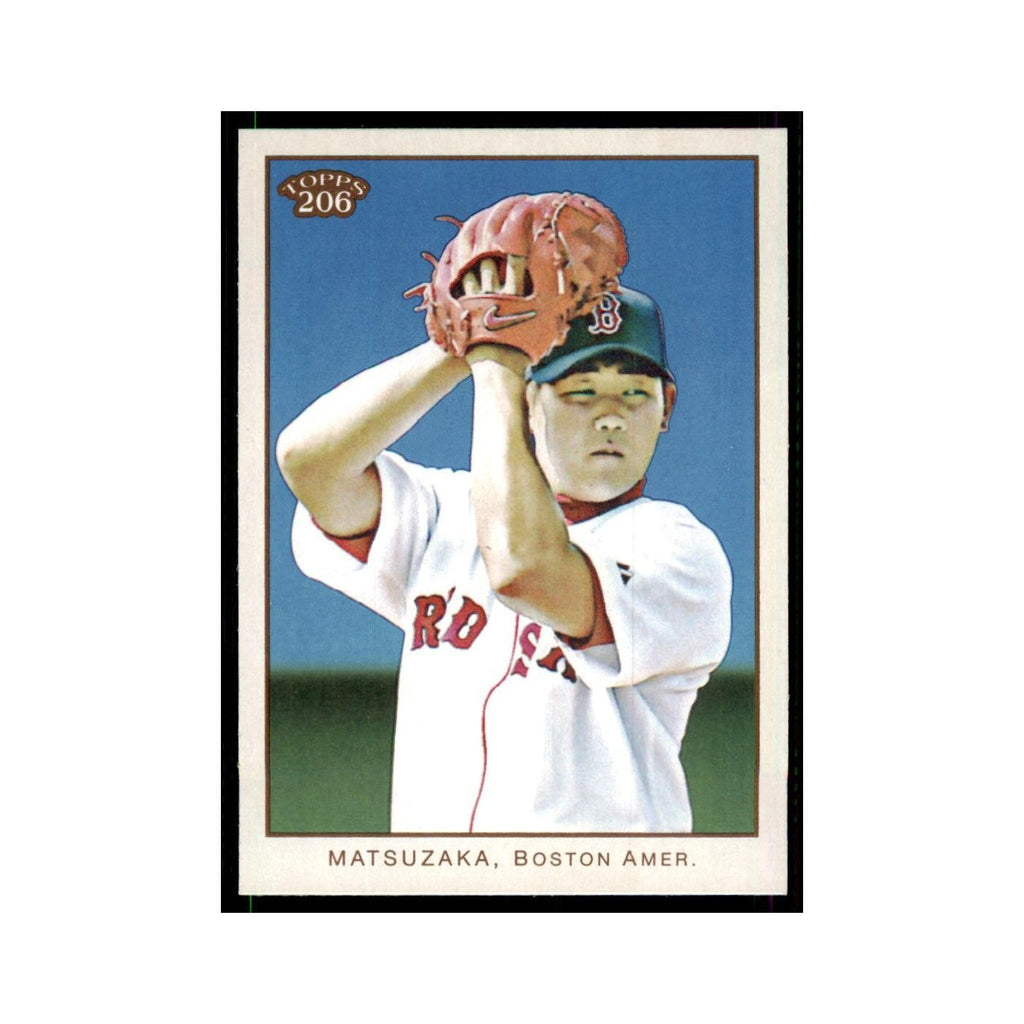 2009 Topps 206 Daisuke Matsuzaka Baseball Cards #182