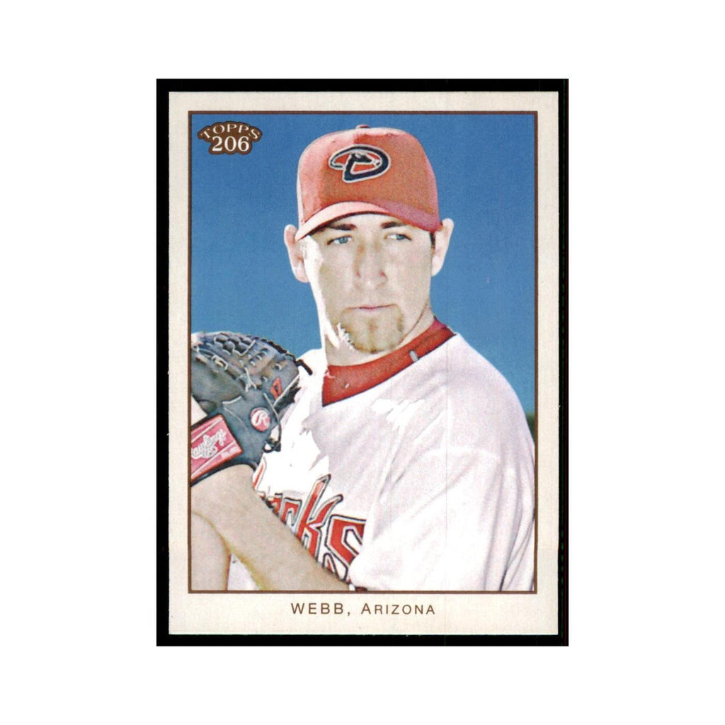 2009 Topps 206 Brandon Webb Baseball Cards #126