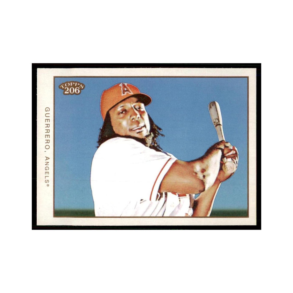2009 Topps 206 Vladimir Guerrero Baseball Cards #96