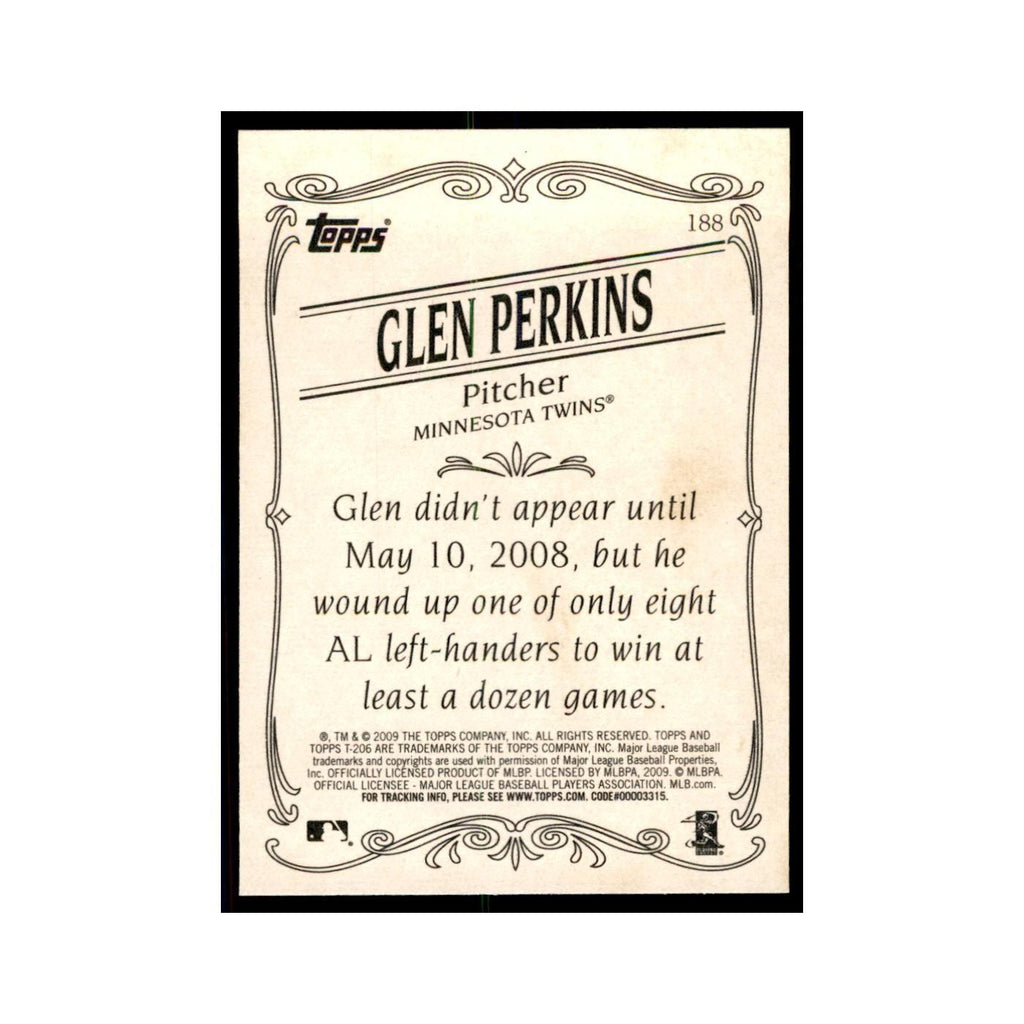 2009 Topps 206 Glen Perkins Baseball Cards #188