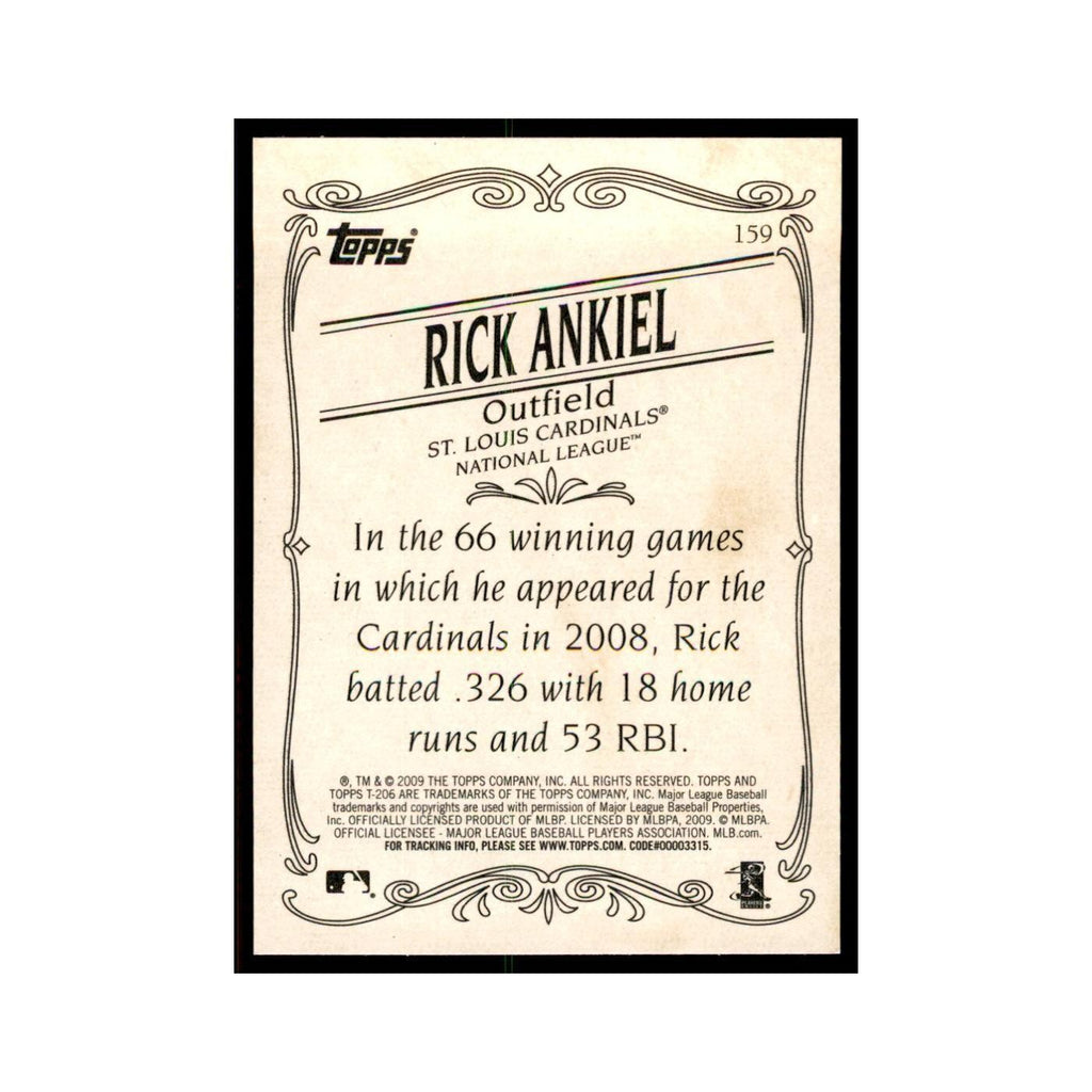 2009 Topps 206 Rick Ankiel Baseball Cards #159