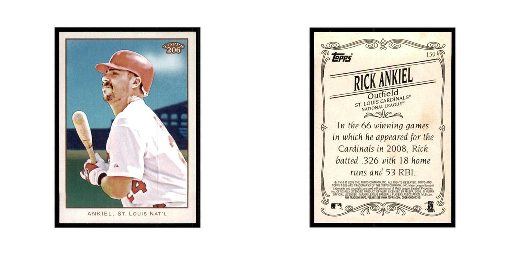 2009 Topps 206 Rick Ankiel Baseball Cards #159