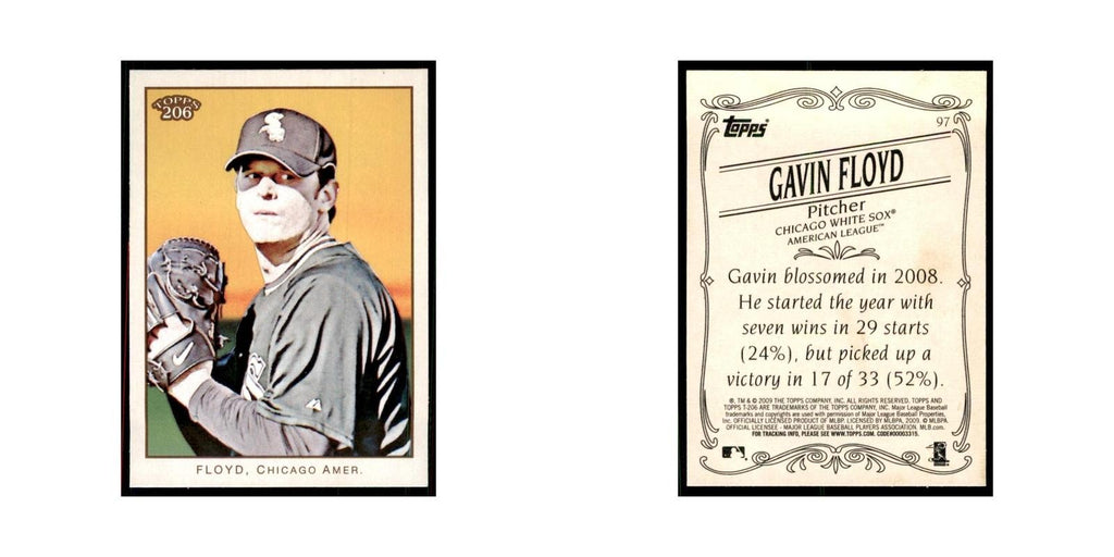 2009 Topps 206 Gavin Floyd Baseball Cards #97