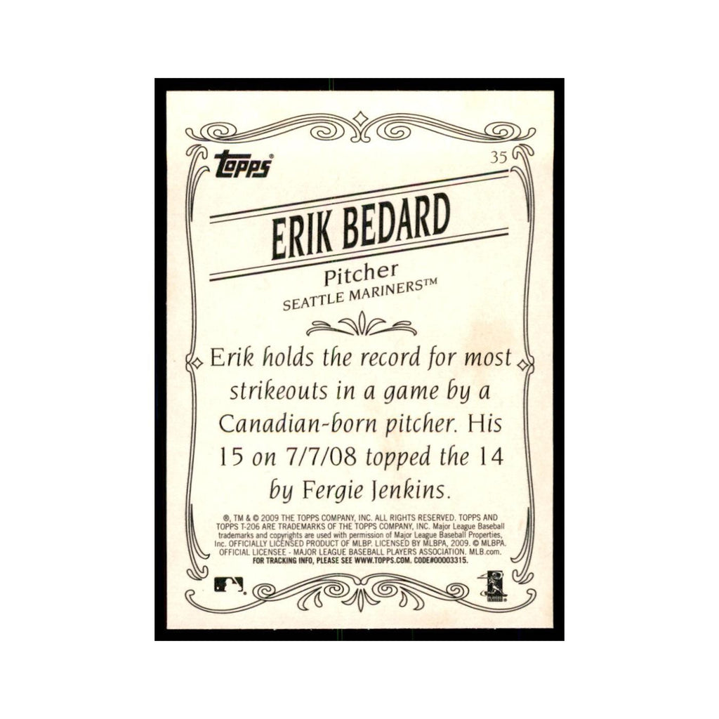 2009 Topps 206 Erik Bedard Baseball Cards #35