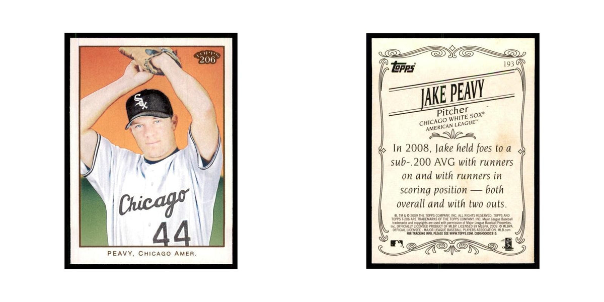 2009 Topps 206 Jake Peavy Baseball Cards #193