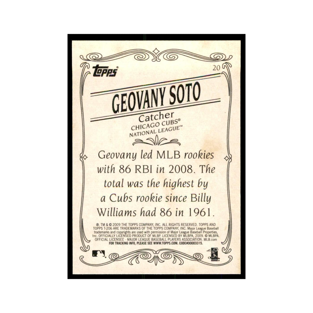 2009 Topps 206 Geovany Soto Baseball Cards #20