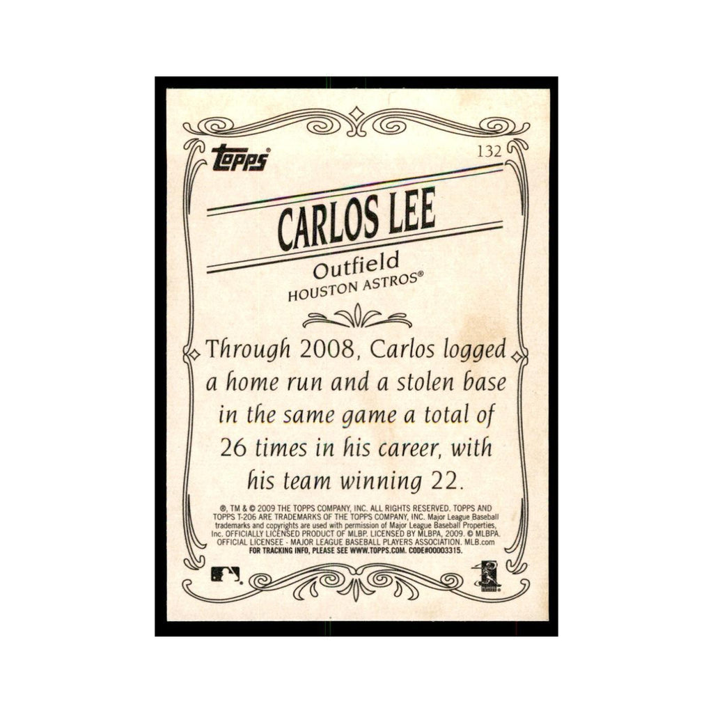 2009 Topps 206 Carlos Lee Baseball Cards #132
