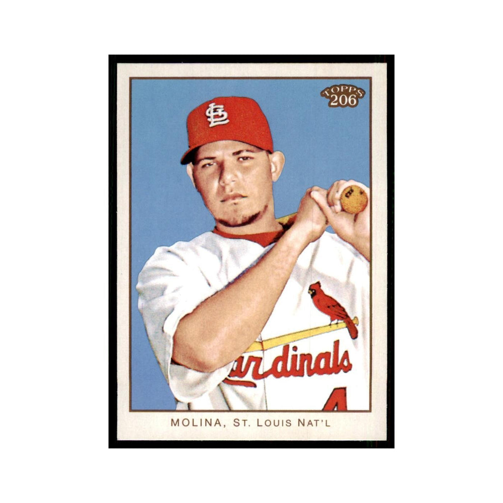 2009 Topps 206 Yadier Molina Baseball Cards #206