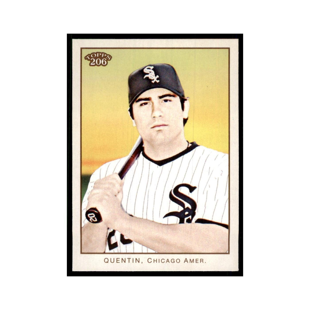 2009 Topps 206 Carlos Quentin Baseball Cards #3