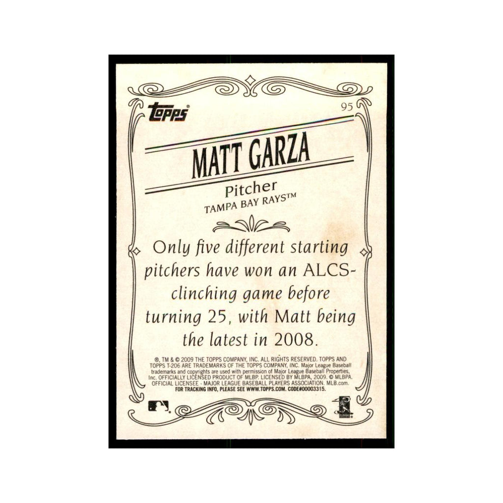 2009 Topps 206 Matt Garza Baseball Cards #95