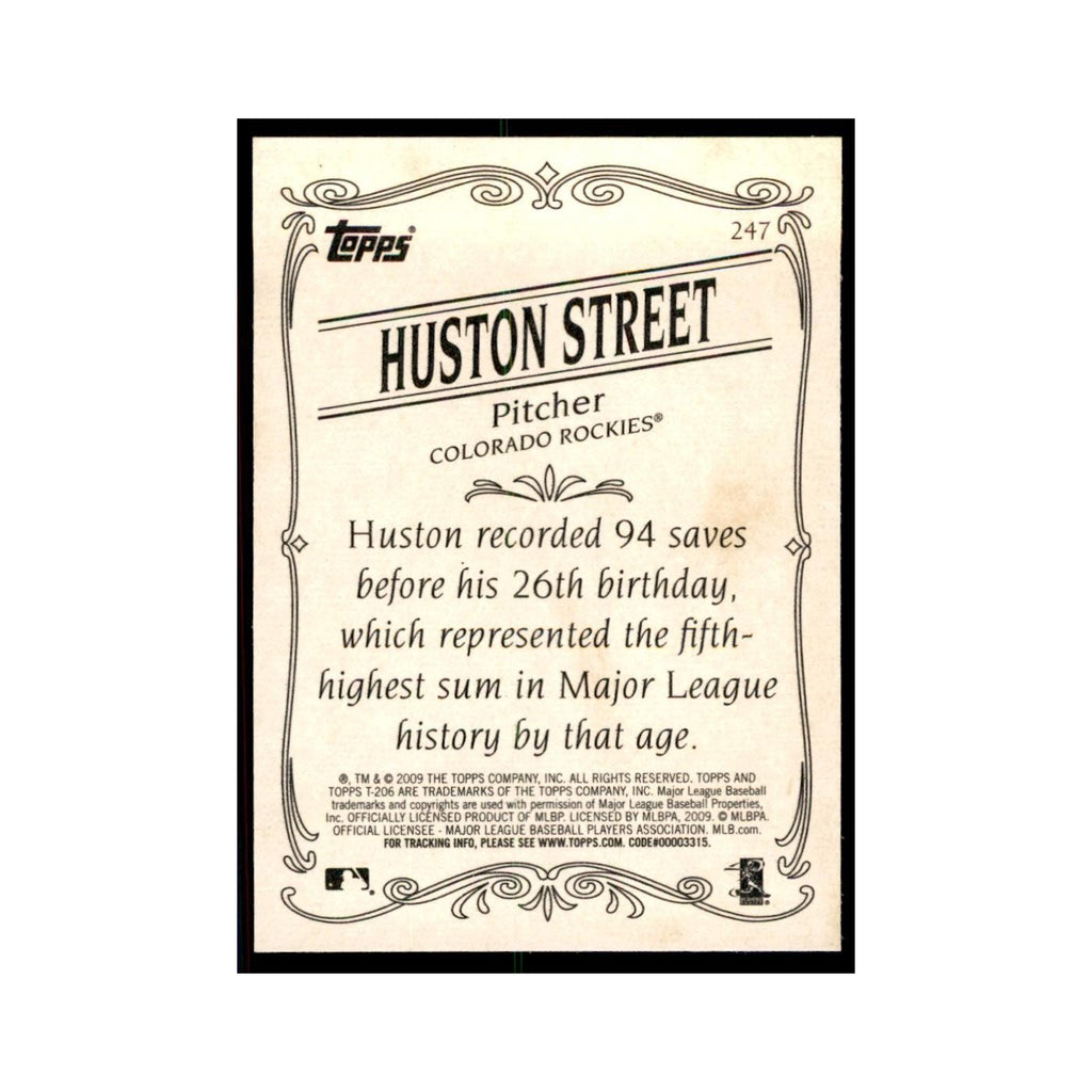 2009 Topps 206 Huston Street Baseball Cards #247