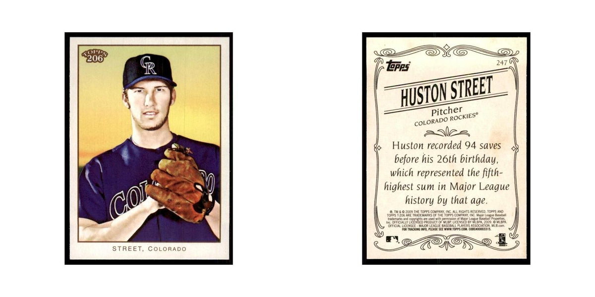 2009 Topps 206 Huston Street Baseball Cards #247