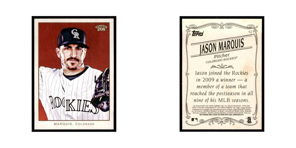 2009 Topps 206 Jason Marquis Baseball Cards #42