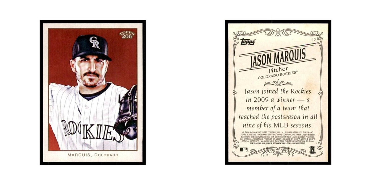 2009 Topps 206 Jason Marquis Baseball Cards #42