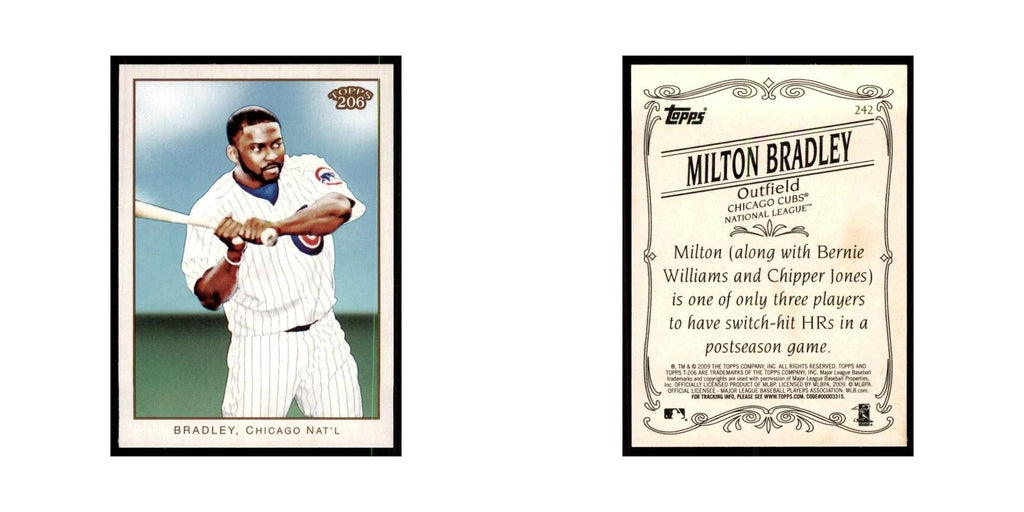 2009 Topps 206 Milton Bradley Baseball Cards #242
