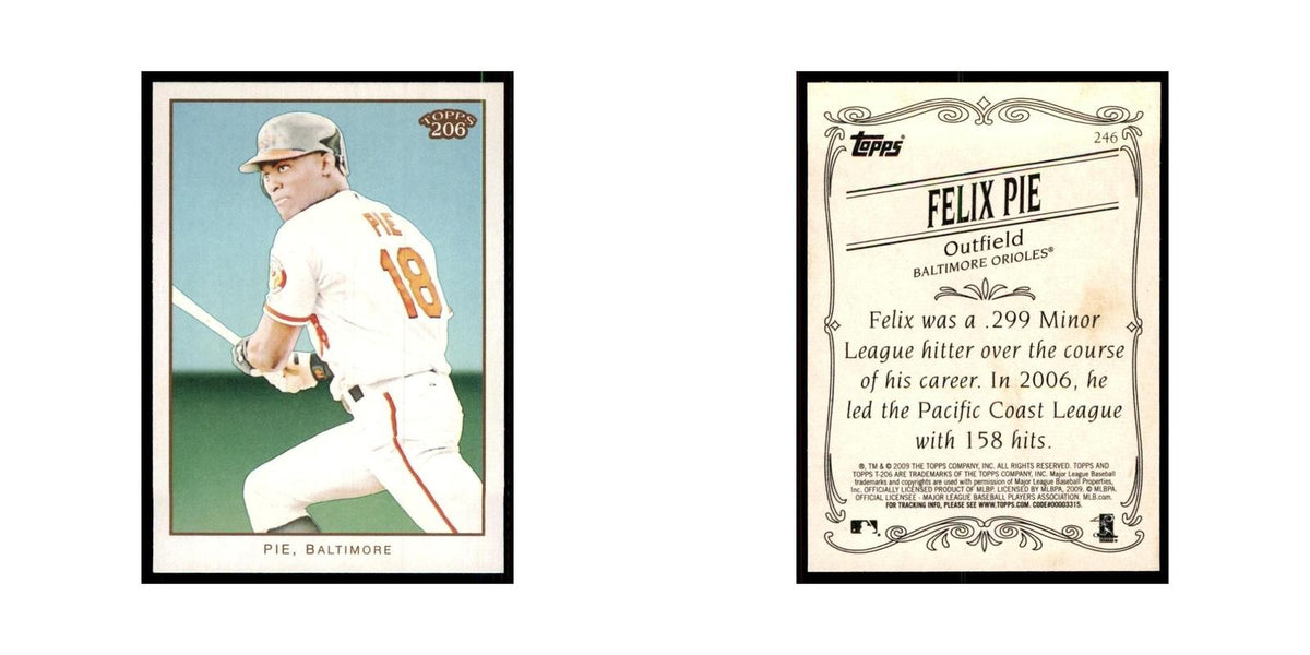2009 Topps 206 Felix Pie Baseball Cards #246