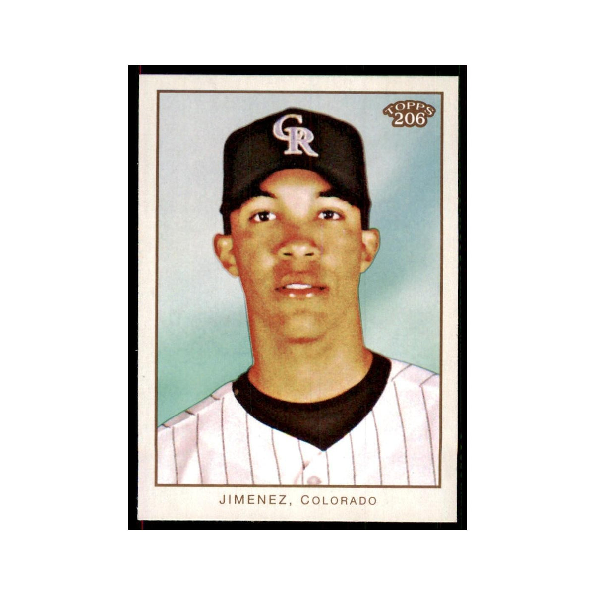 2009 Topps 206 Ubaldo Jimenez Baseball Cards #89