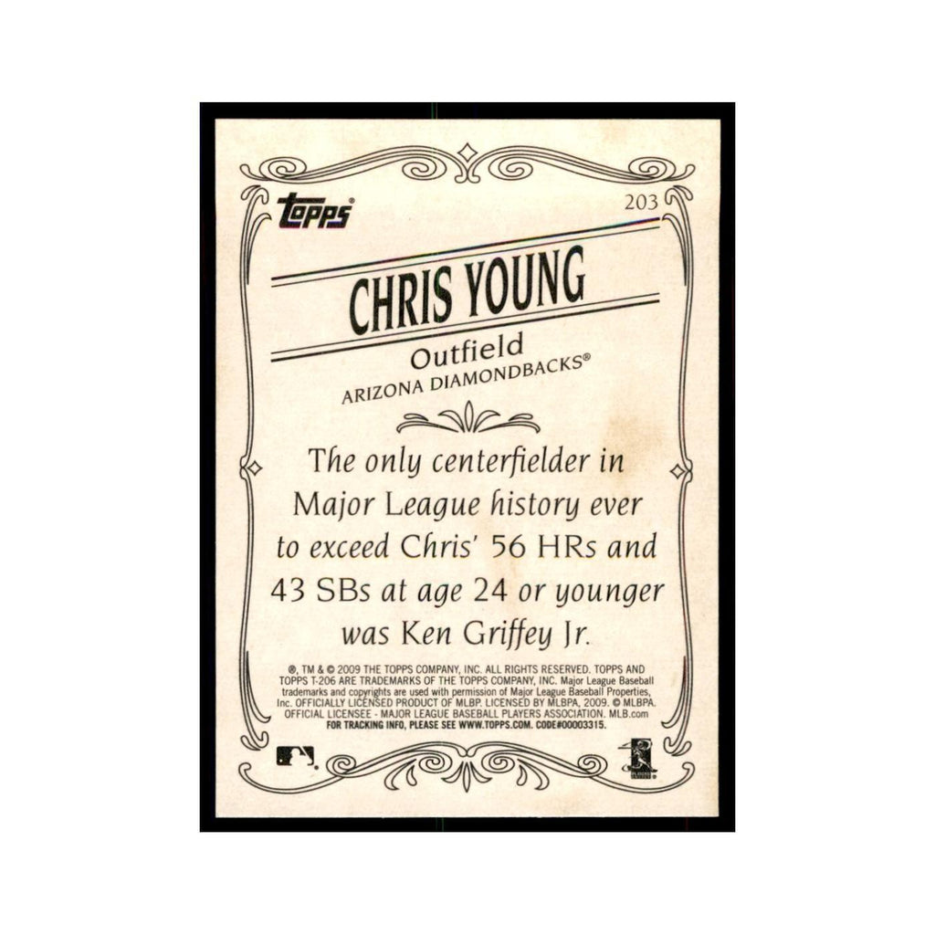 2009 Topps 206 Chris Young Baseball Cards #203