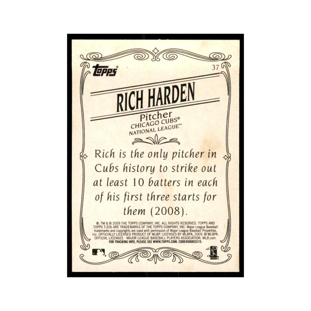 2009 Topps 206 Rich Harden Baseball Cards #37