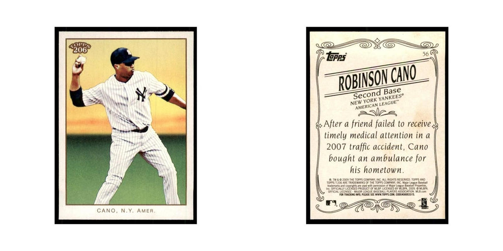 2009 Topps 206 Robinson Cano Baseball Cards #56